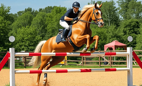 Equestrian Jumping